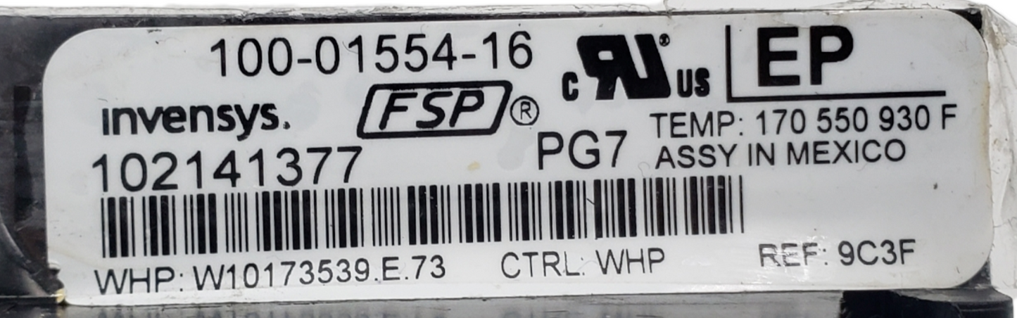 Genuine Whirlpool Range Control Board W10173539 Same Day Ship & 60 Days Warranty