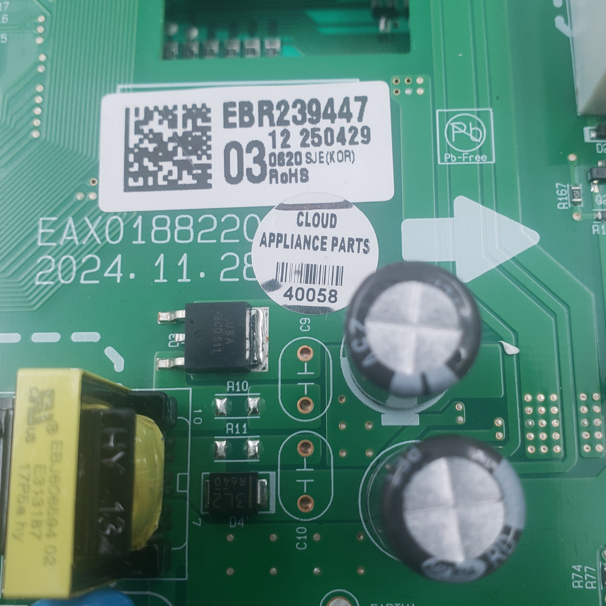 LG New Range Control Board EBR23944703 ***Same Day Shipping & 60 Days Warranty**