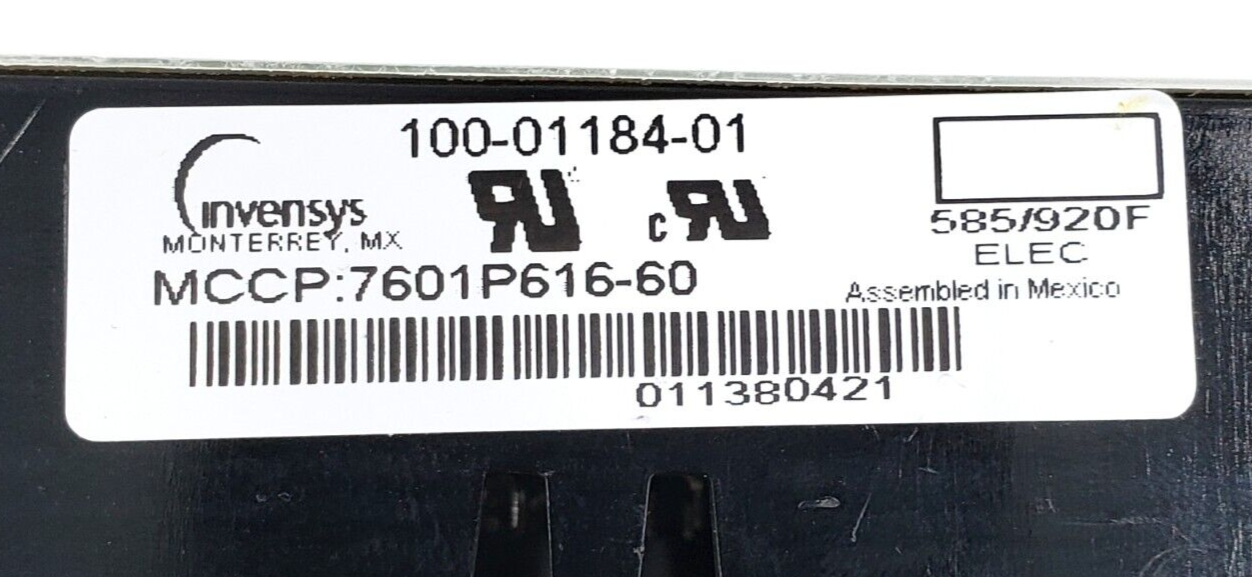 Genuine Whirlpool Oven Control 7601P616-60 Same Day Shipping & 60 Days Warranty*