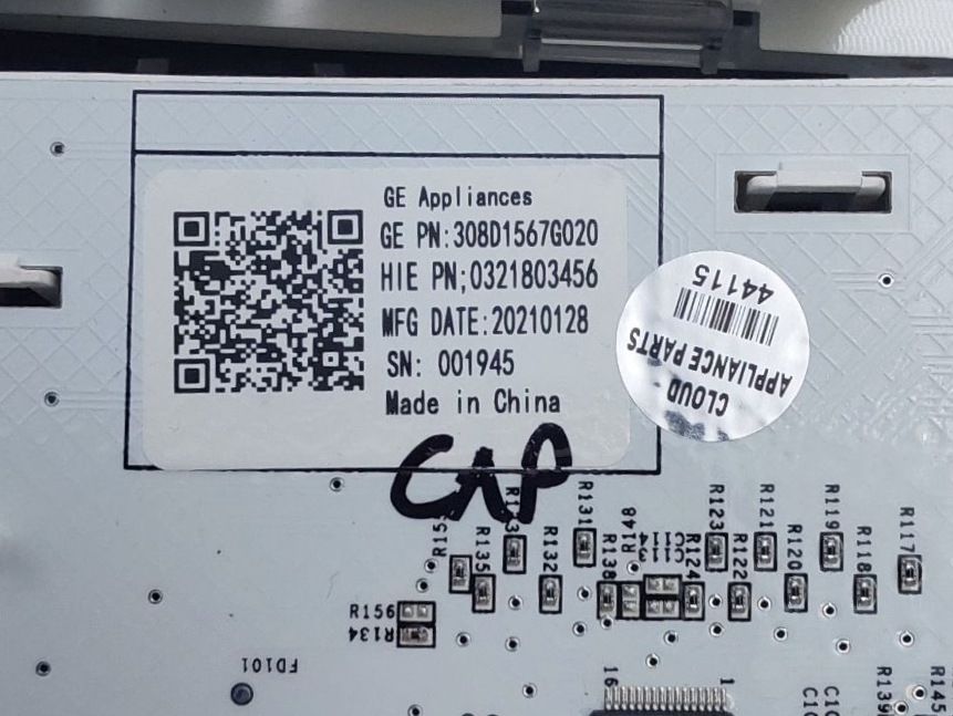 GE Genuine Dryer Control Panel 308D1567G020 Same Day Shipping & 60 Days Warranty