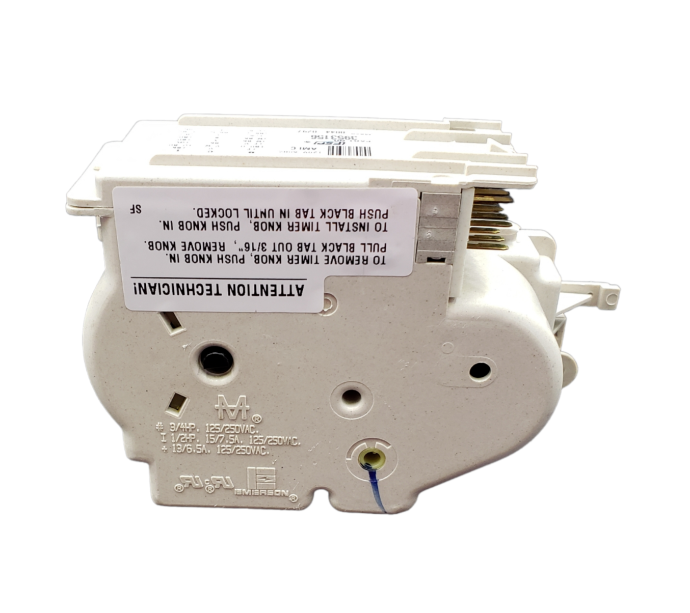 Genuine Whirlpool Washer Timer Assembly 3953156 Same Day Ship & 60 Days Warranty
