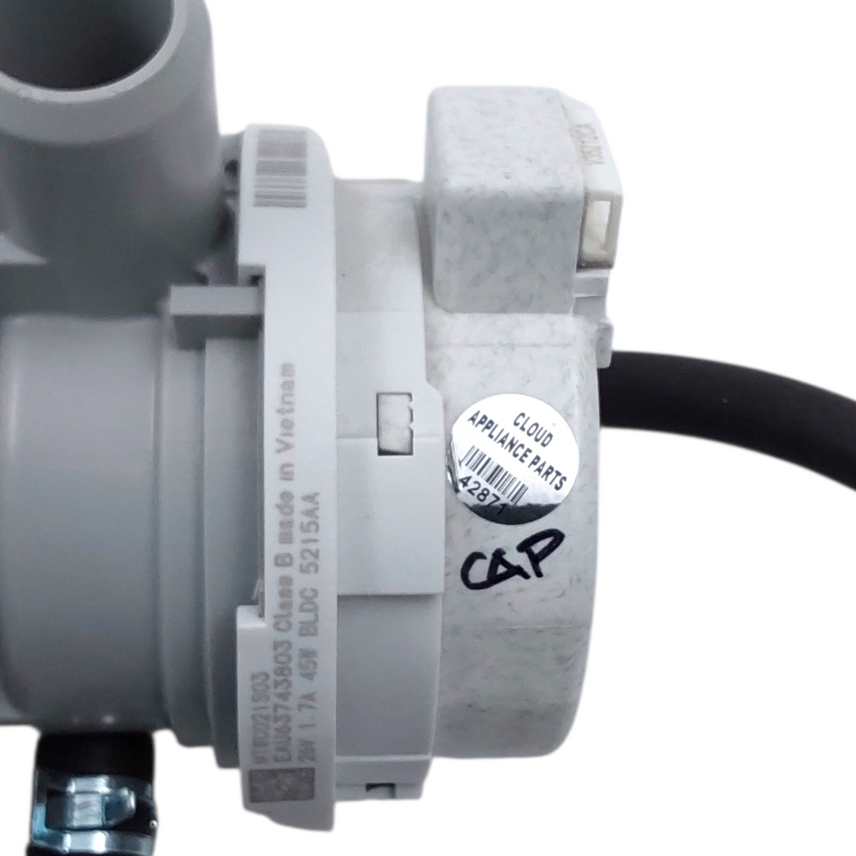 LG New Washer Drain Pump Assy AHA75853804 *Same Day Shipping & 60 Days Warranty*