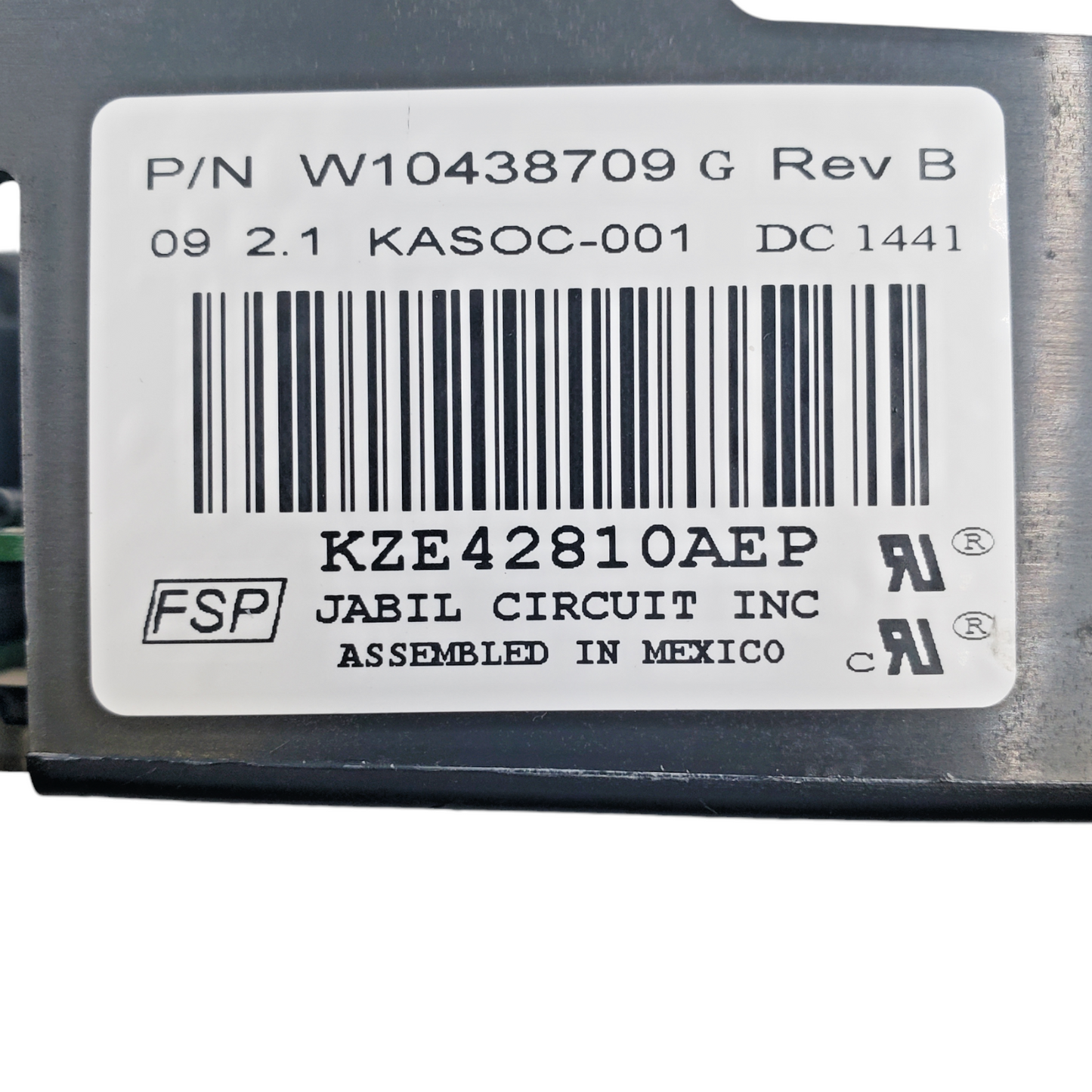 Genuine Whirlpool Oven Control Board W10438709 Same Day Ship & 60 Days Warranty*