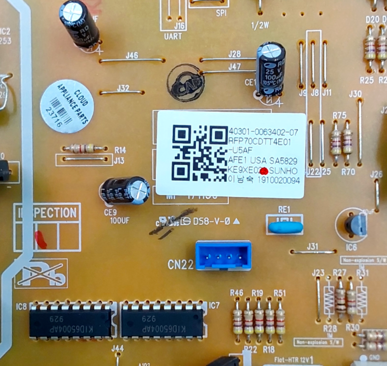 New Bosch Refrigerator Control Board 1910020094 Same Day Ship & 60 Days Warranty