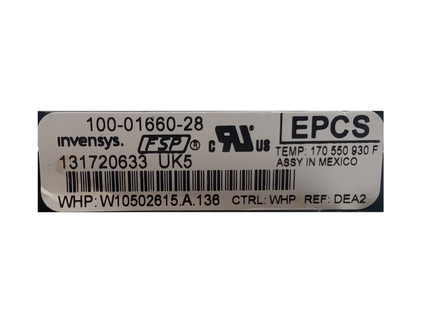 Genuine Whirlpool Oven Control Board W10502615 Same Day Ship & *60 Days Warranty
