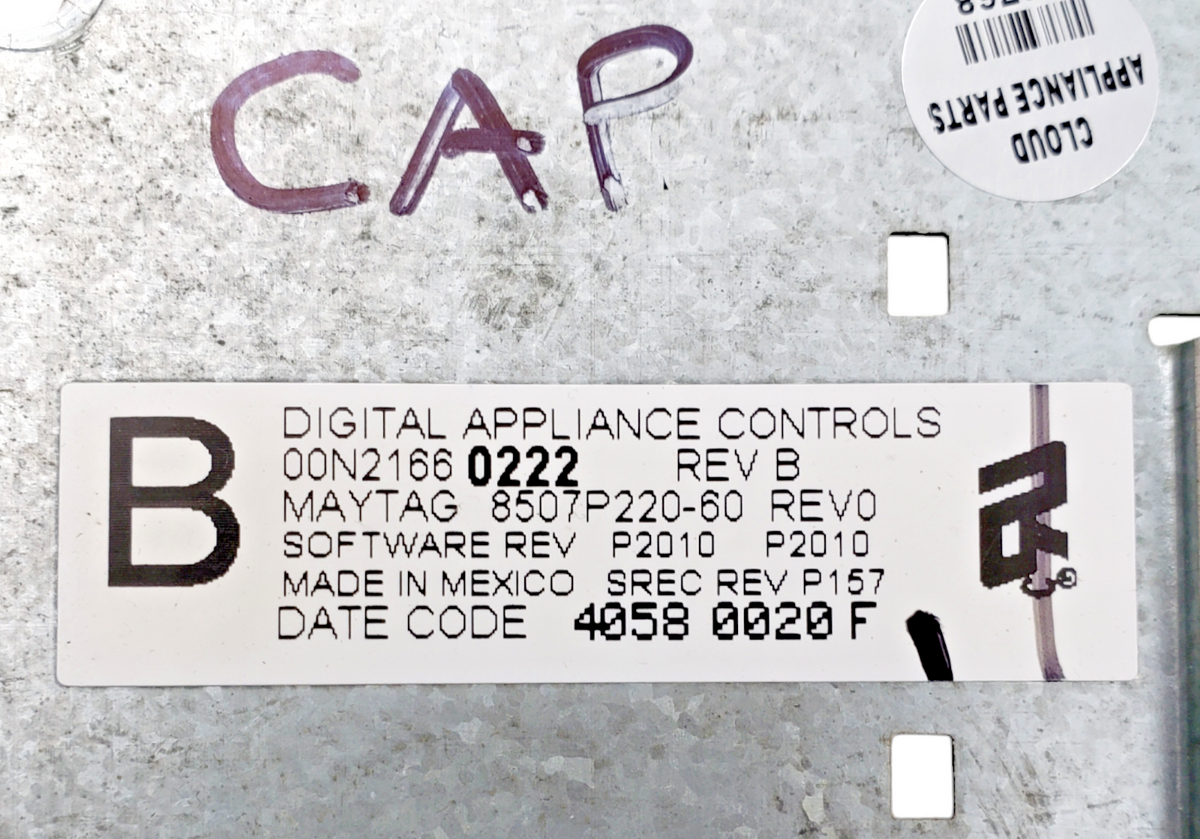 OEM Jenn-Air Range Control Board 8507P220-60 *Same Day Ship & 60 Days Warranty**