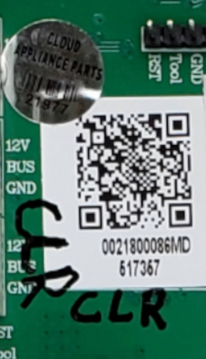 New GE Washer & Dryer Control Board 0021800086MD *Same Day Ship & 60 Days Warranty