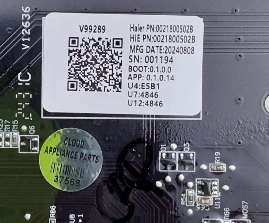 New GE Laundry Center Control Board 0021800502 Same Day Ship & 60 Days Warranty*