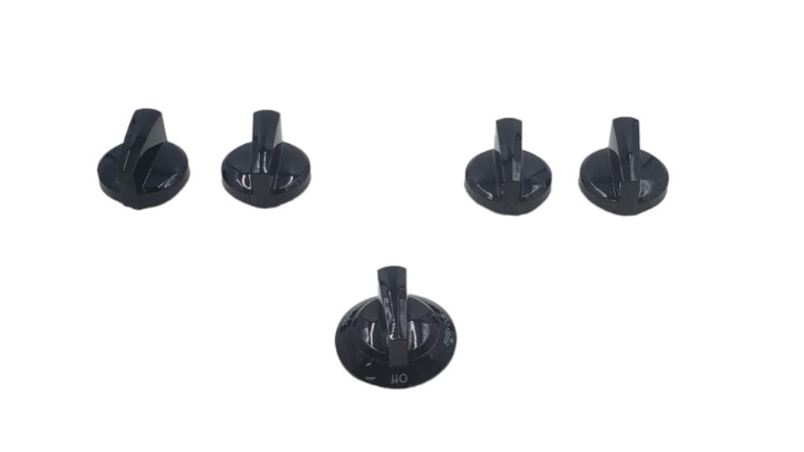 New GE Oven Surface Valve Knob Set 222D7615 **Same Day Ship & 60 Days Warranty**
