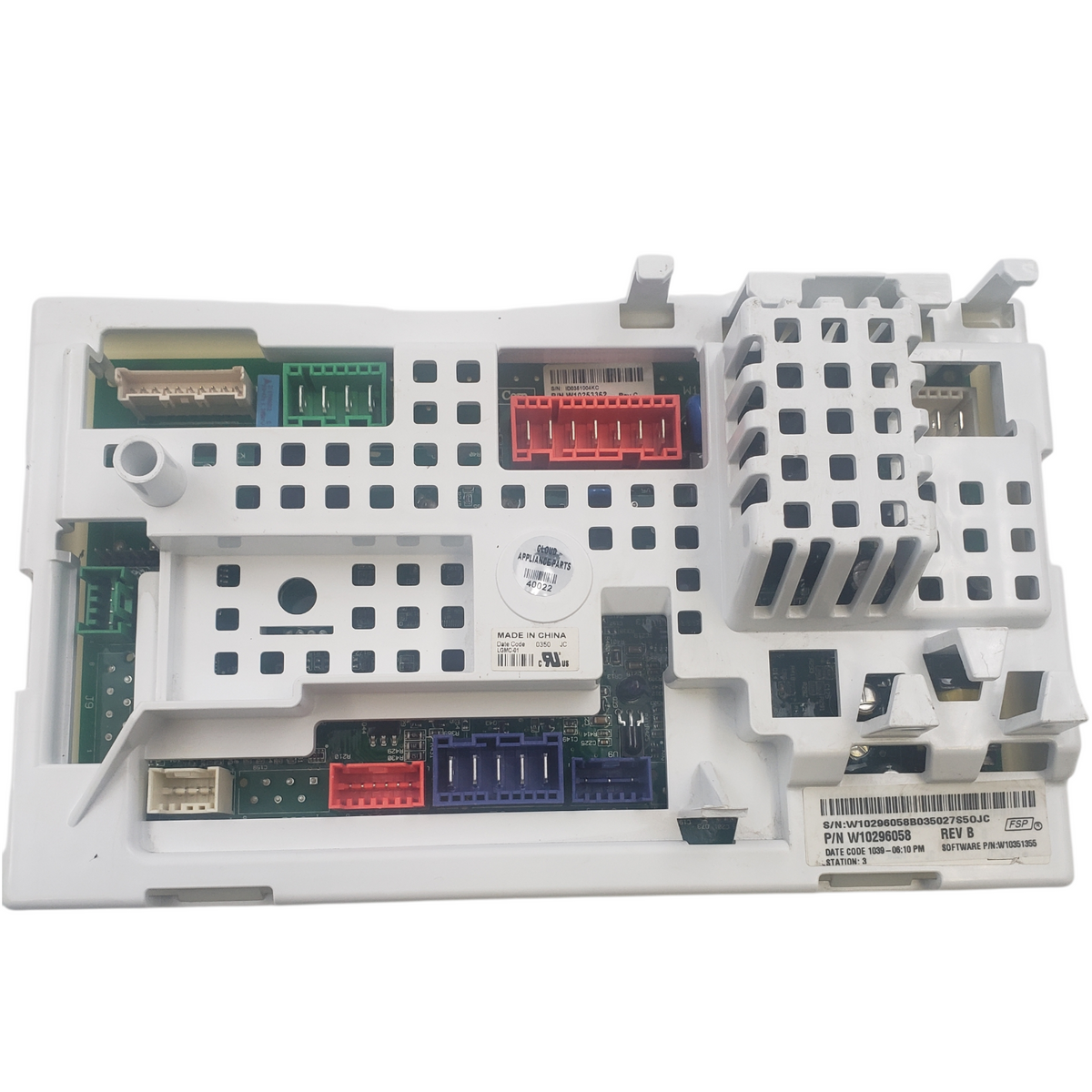 Whirlpool OEM Washer Control Board W10296058 **Same Day Ship & 60 Days Warranty*