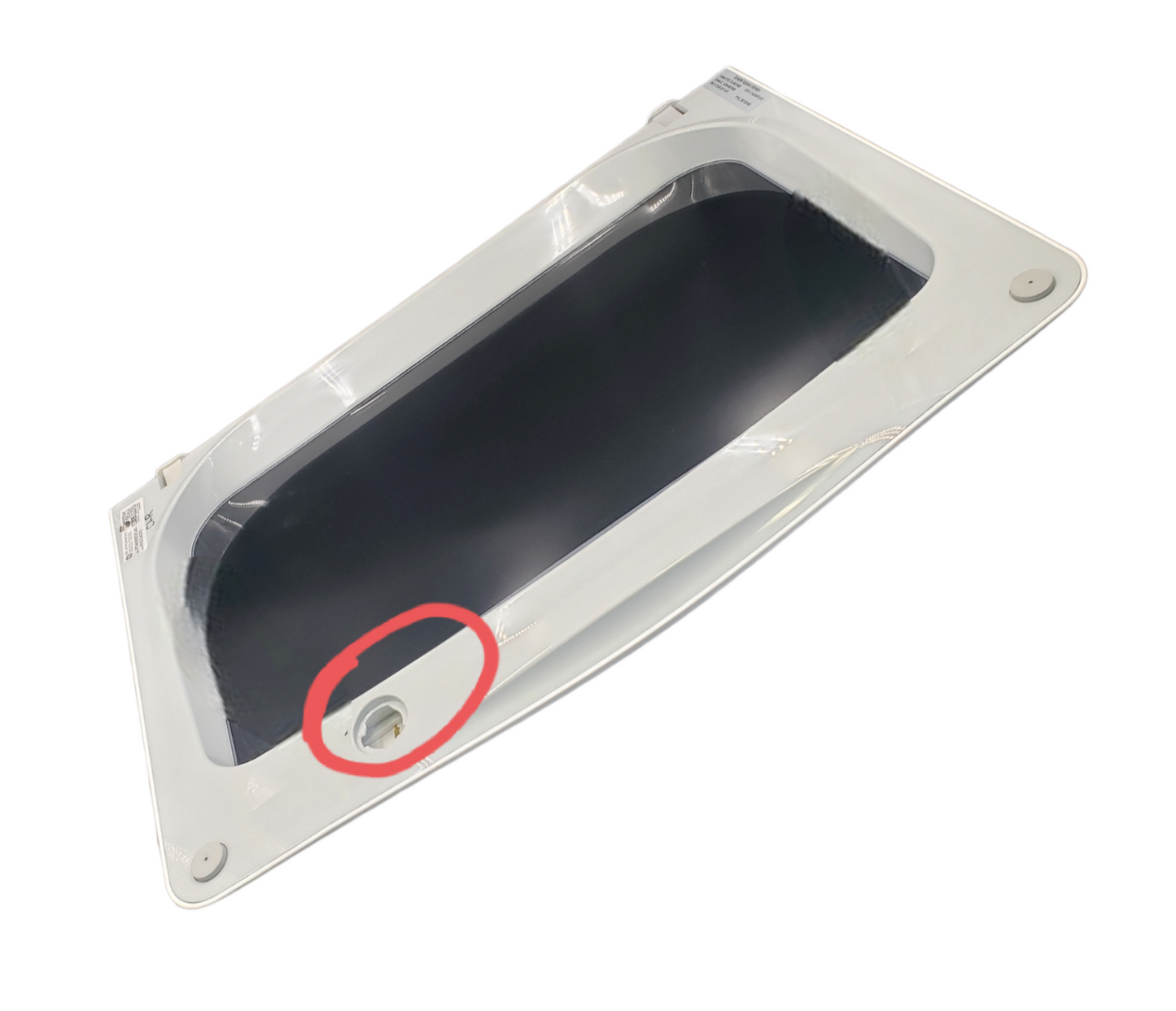 New GE Washer Glass Frame Lid WH10X35297 **Same Day Shipping & 60 Days Warranty*