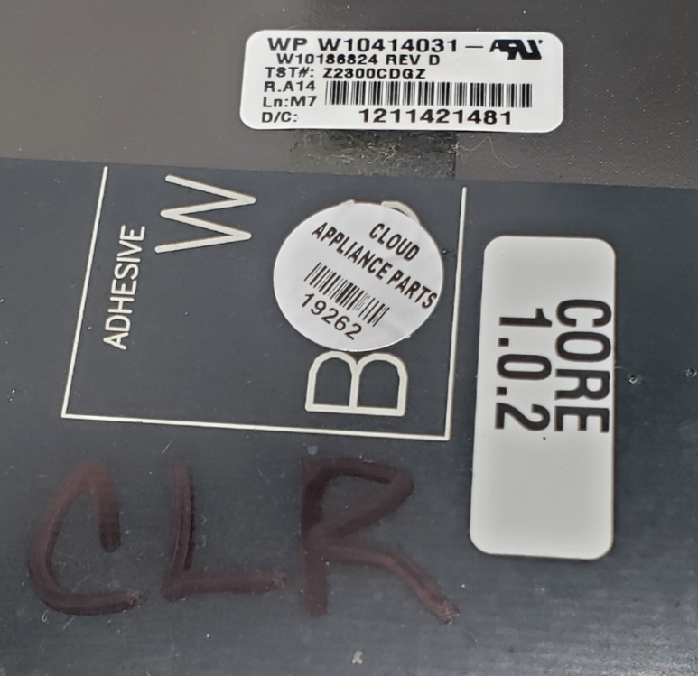 Genuine Whirlpool Oven Control Panel W10414031 *Same Day Ship & 60 Days Warranty