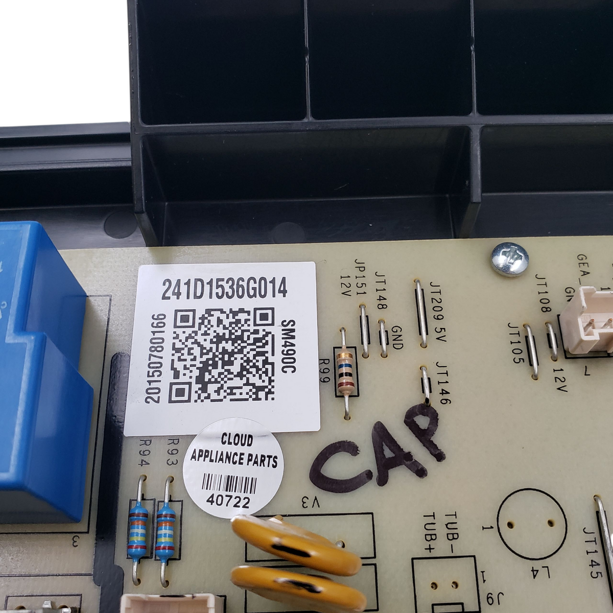 GE Genuine Dryer Control Board 241D1536G014 Same Day Shipping & 60 Days Warranty