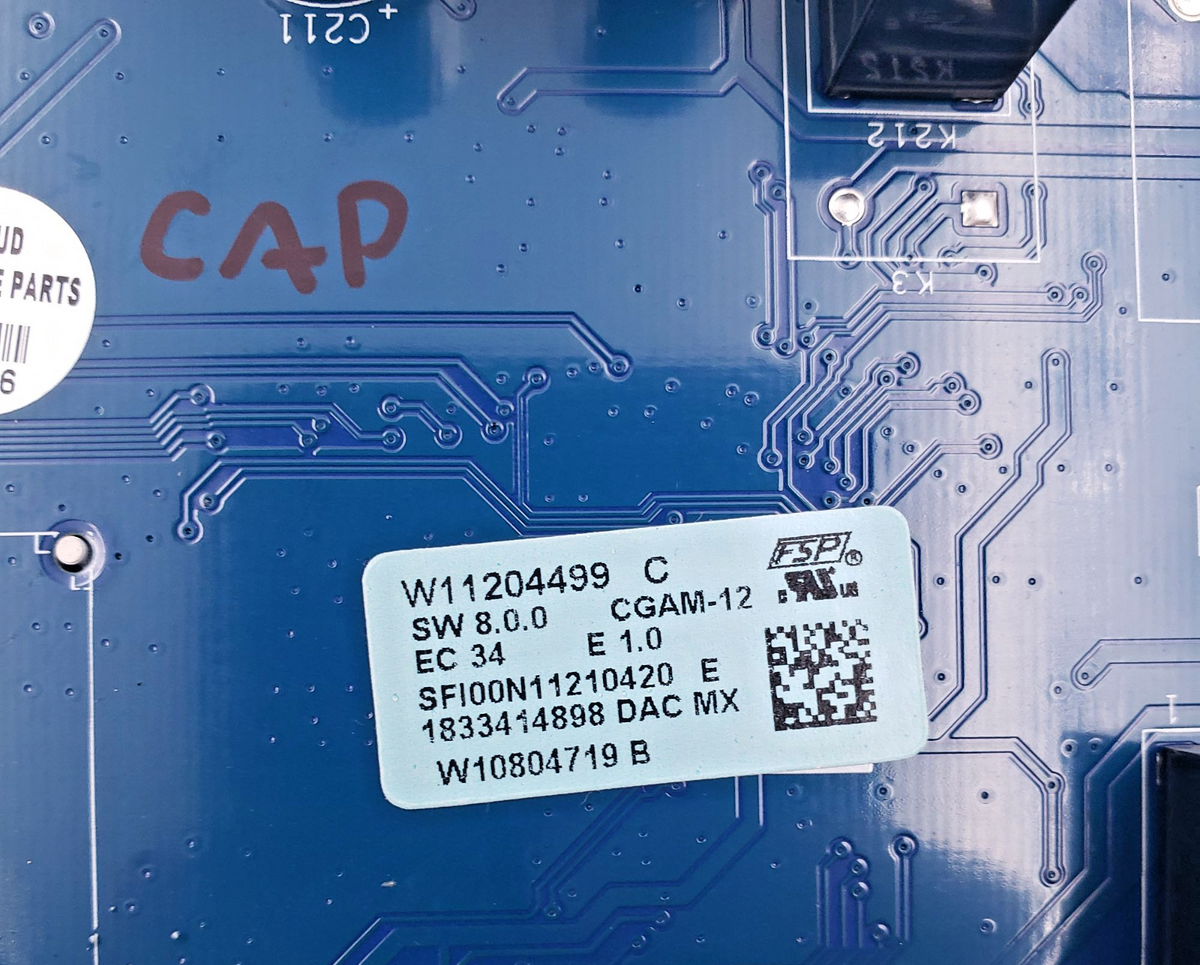 Genuine Whirlpool Range Control Board W11204499 Same Day Ship & 60 Days Warranty