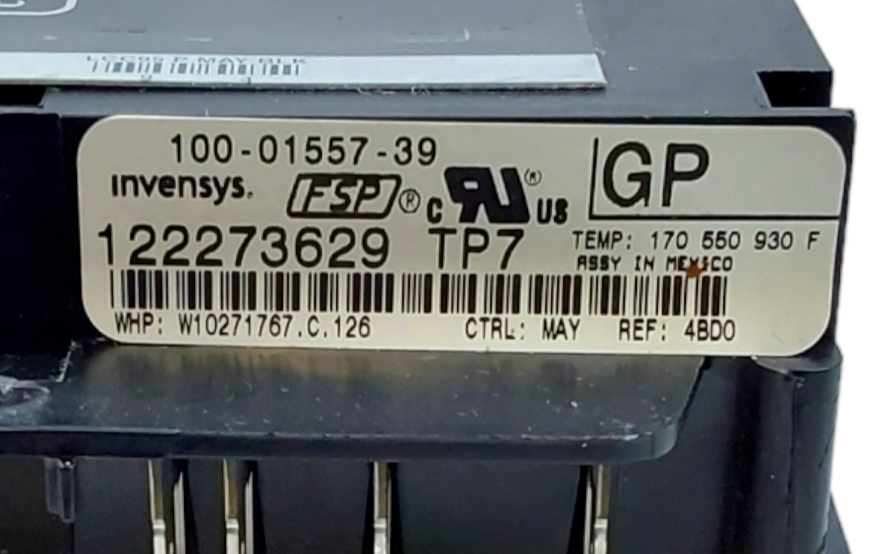 Genuine Whirlpool Range Control Board W10271767 Same Day Ship & 60 Days Warranty