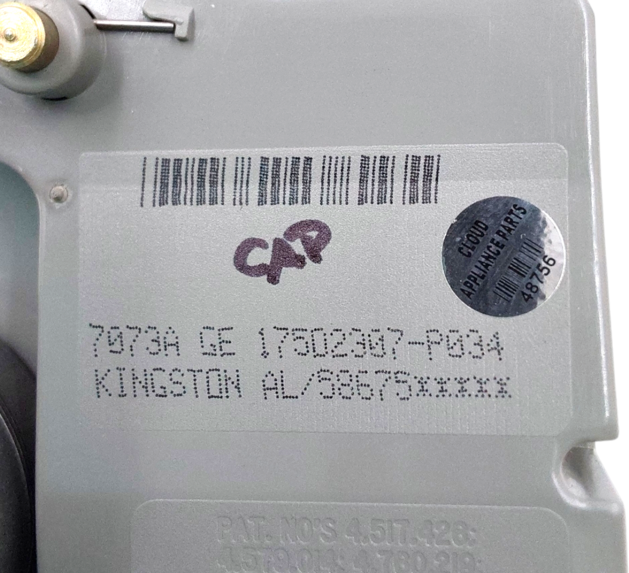Genuine GE Timer Washing Machines 175D2307P034 Same Day Ship & 60 Days Warranty*