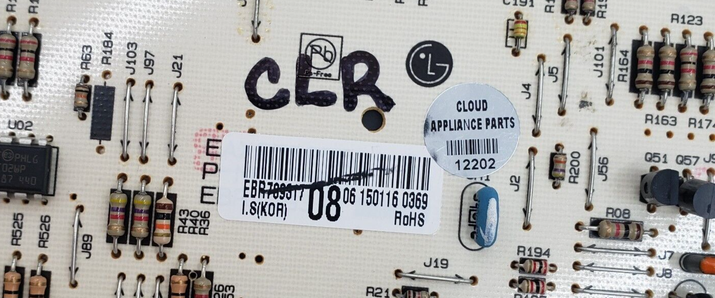 Genuine LG Range Control Board EBR78931708 *Same Day Shipping & 60 Days Warranty