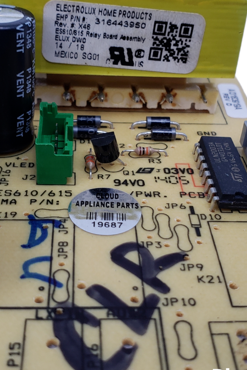 Genuine Frigidaire Oven Control Board 316443950 Same Day Ship & 60 Days Warranty