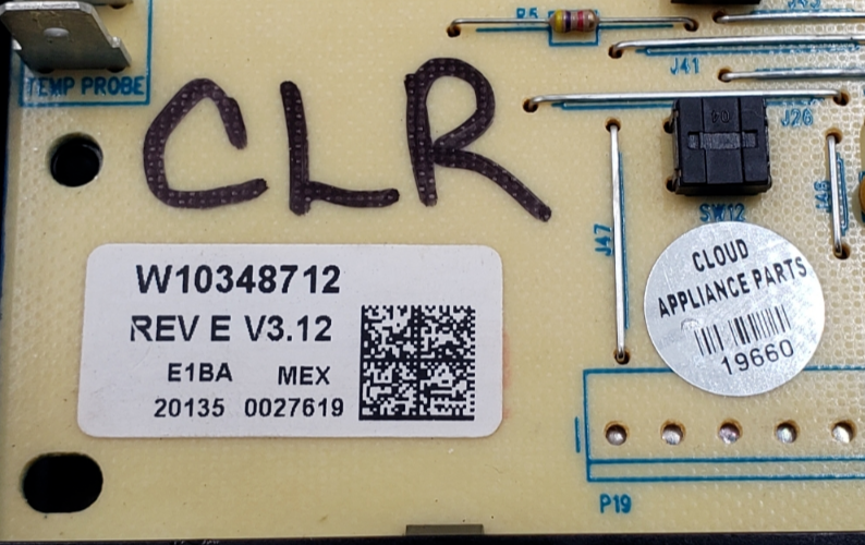 Genuine Whirlpool Oven Control Board W10348712 *Same Day Ship & 60 Days Warranty