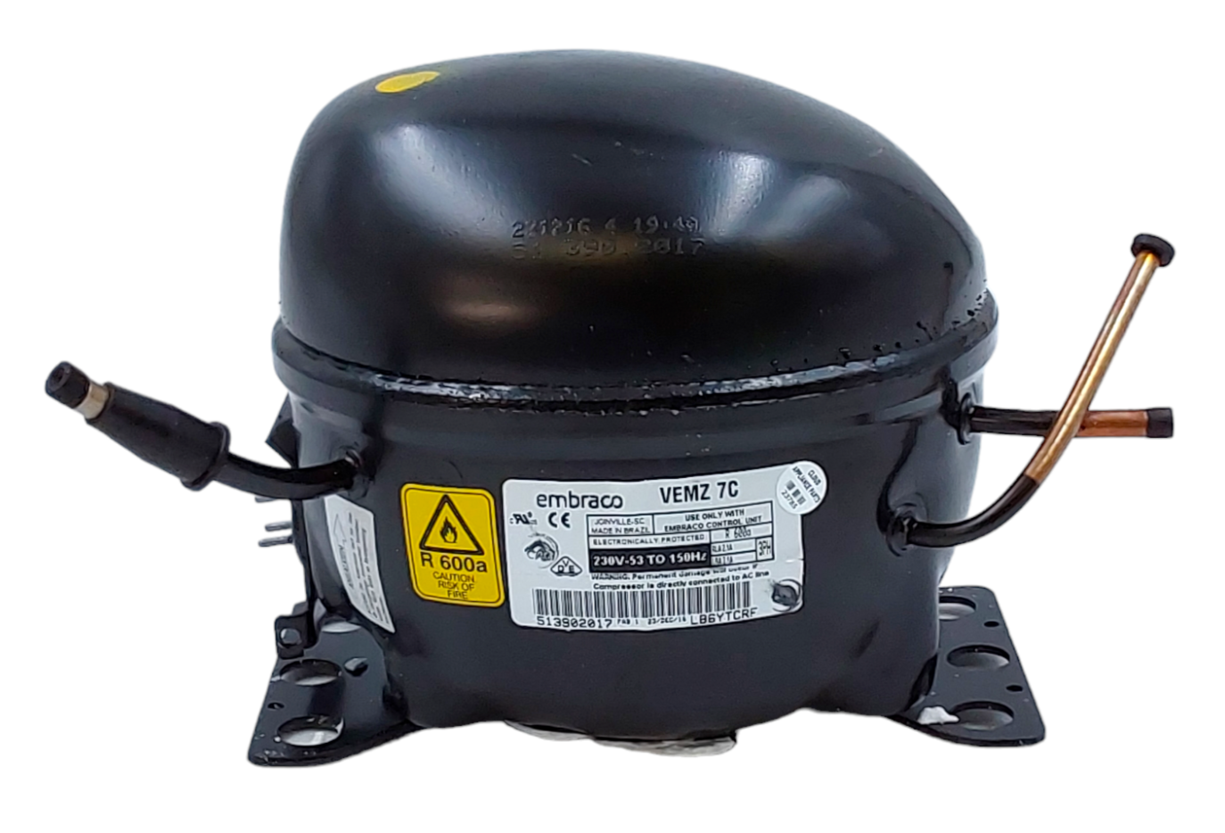 New GE Refrigerator Compressor WR87X10227 *Same Day Shipping & 60 Days Warranty*
