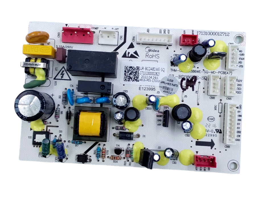 OEM Midea Fridge Control Board 17131000002821 *Same Day Ship & 60 Days Warranty*