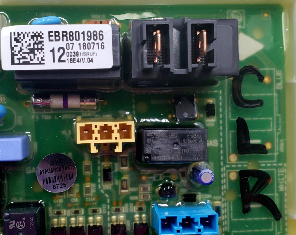 Genuine LG Dryer Control Board EBR85069901 Same Day Shipping & *60 Days Warranty