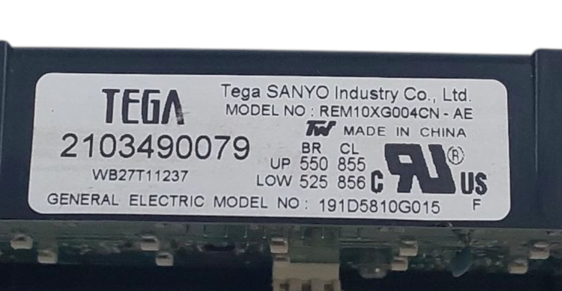 Genuine GE Range Control Board 191D5810G015 Same Day Shipping & 60 Days Warranty