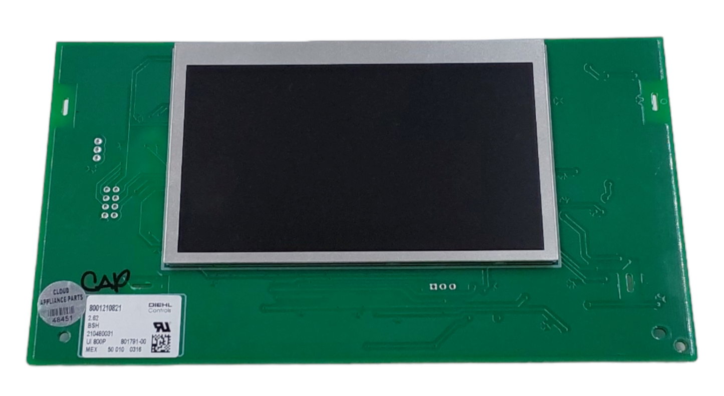 OEM Bosch Oven Display Control Board 8001210821 Same Day Ship & 60 Days Warranty