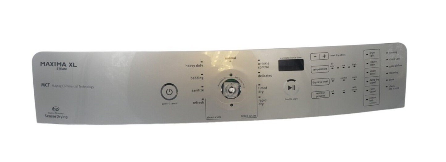 Genuine Whirlpool Dryer Control Panel W10469306 Same Day Ship & 60 Days Warranty