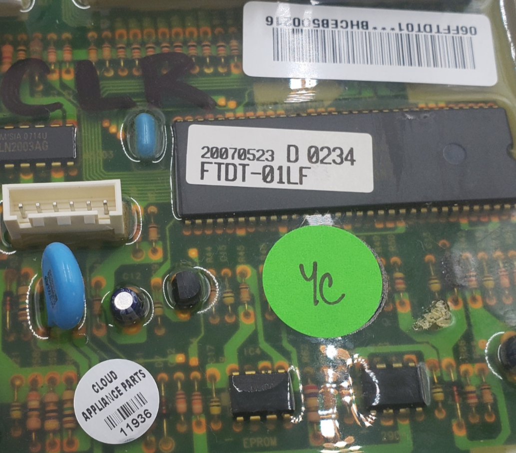 Genuine Samsung Dryer Control MFS-FTDT-01 *Same Day Shipping & 60 Days Warranty*