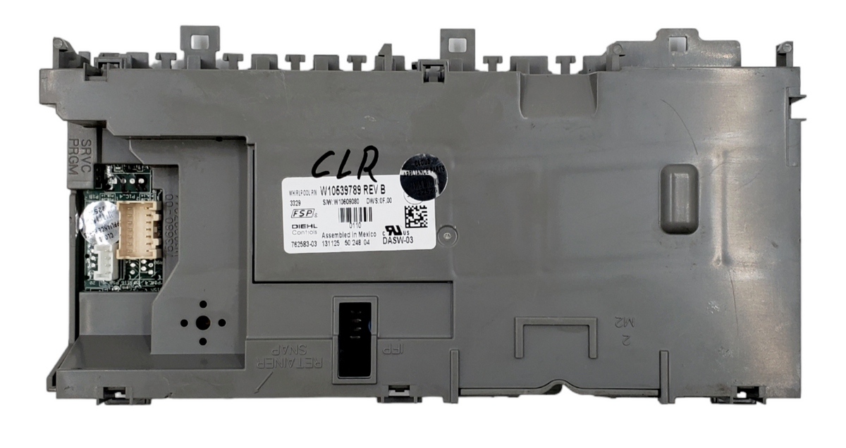 Whirlpool OEM Dishwasher Control Board W10539789 Same Day Ship & 60 Day Warranty