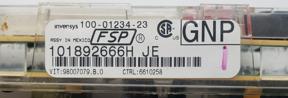 Whirlpool Genuine Oven Control Board 98007079 *Same Day Ship & 60 Days Warranty*