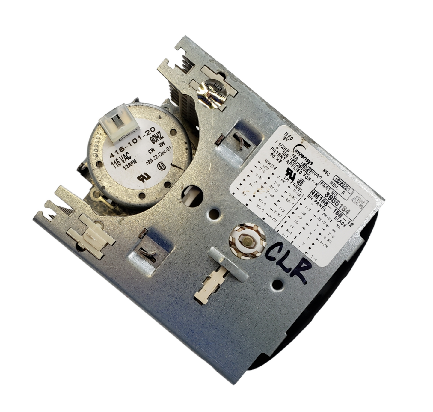 Genuine Whirlpool Washer Timer Assembly 3955184 Same Day Ship & 60 Days Warranty