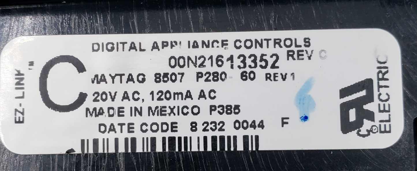 OEM Whirlpool Range Control Board 8507P280-60 *Same Day Ship & 60 Days Warranty*