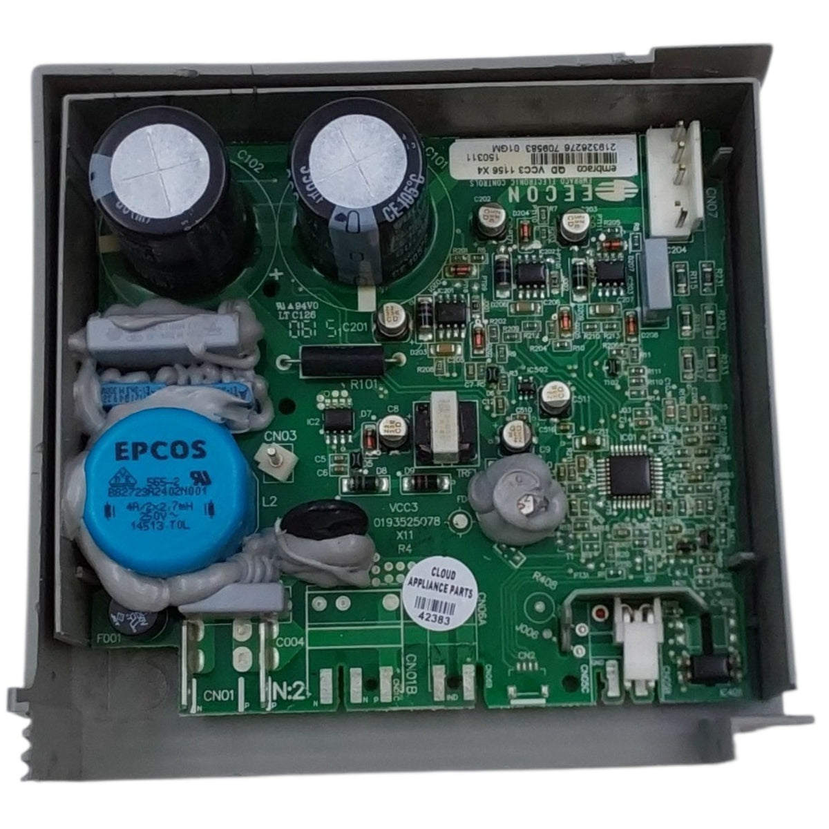 Whirlpool OEM Fridge Control Board 519306276 Same Day Ship & 60 Days Warrant