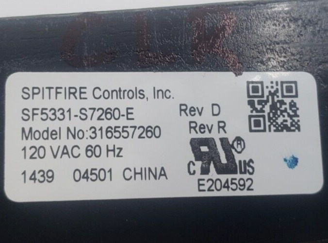 Genuine Frigidaire Oven Control Board 316557260 Same Day Ship & 60 Days Warranty