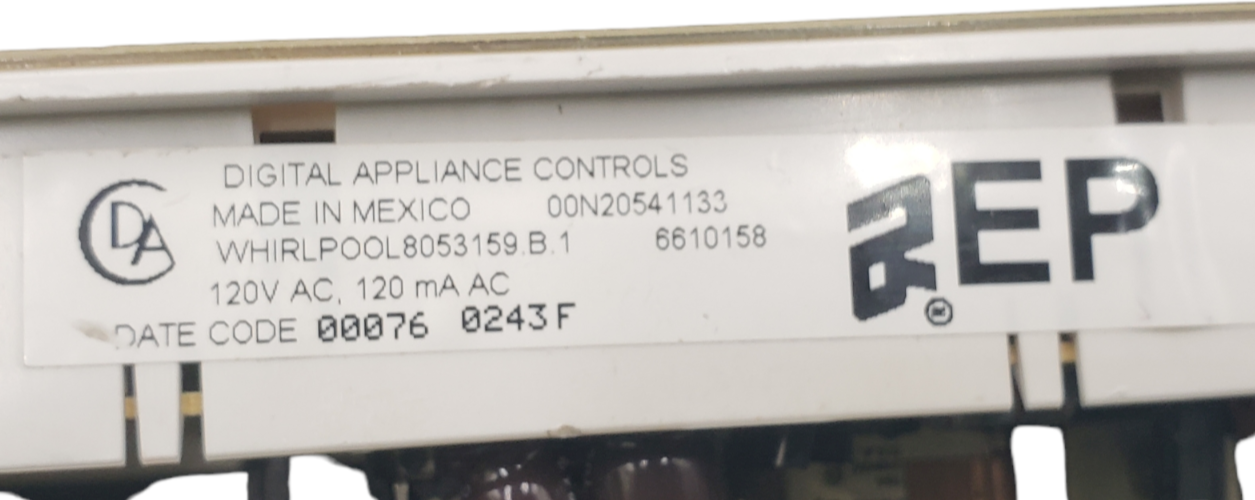 Genuine Whirlpool Oven Control Board 8053159 Same Day Ship & **60 Days Warranty*