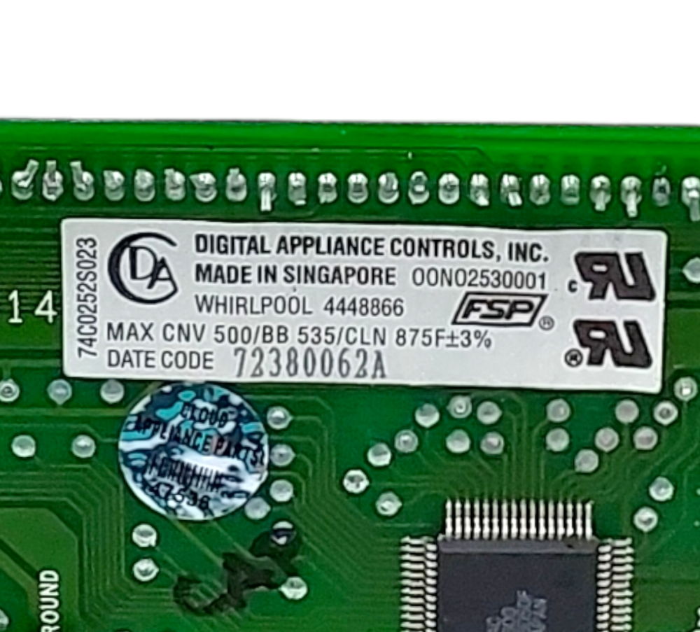 Genuine Whirlpool Oven Control Board 4448866  *Same Day Ship & 60 Days Warranty*