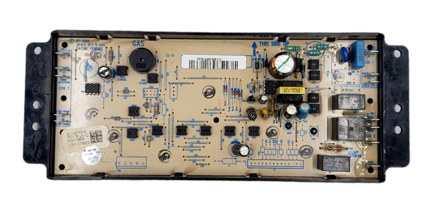 Genuine Range Control Board W10477075 Same Day Ship & 60 Days Warranty