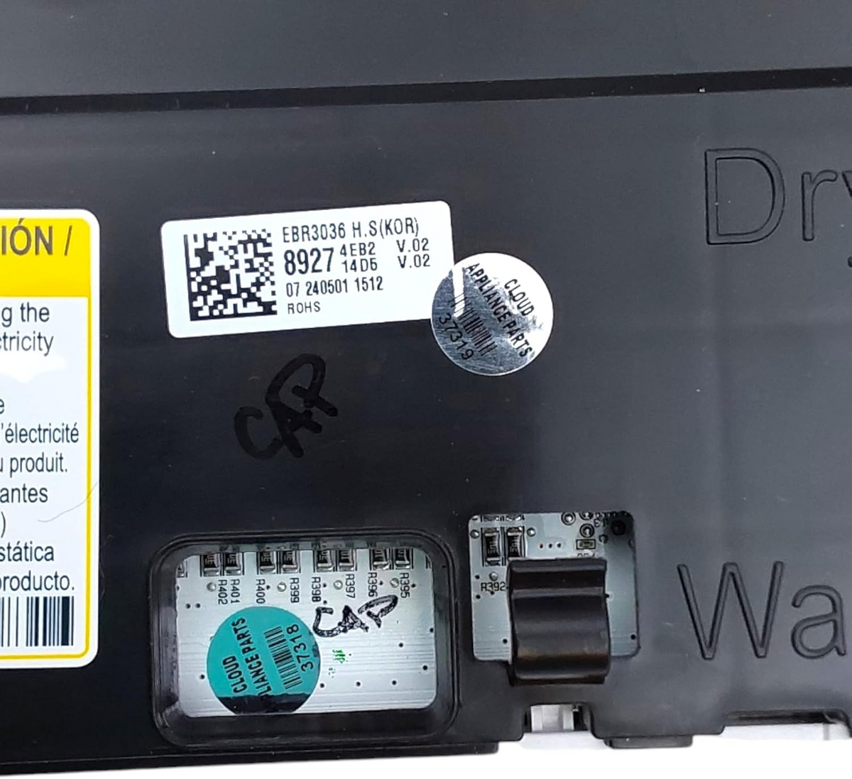 New LG Laundry Center Control Board EBR30368927 Same Day Ship & 60 Days Warranty