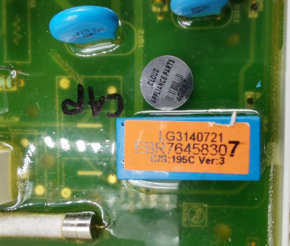 LG Genuine Washer Control Board EBR76458307  *Same Day Ship & 60 Days Warranty*