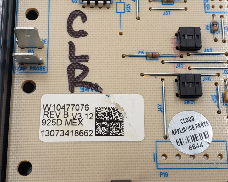 Genuine Whirlpool Oven Control Board W10477076 Same Day Ship & 60 Days Warranty*