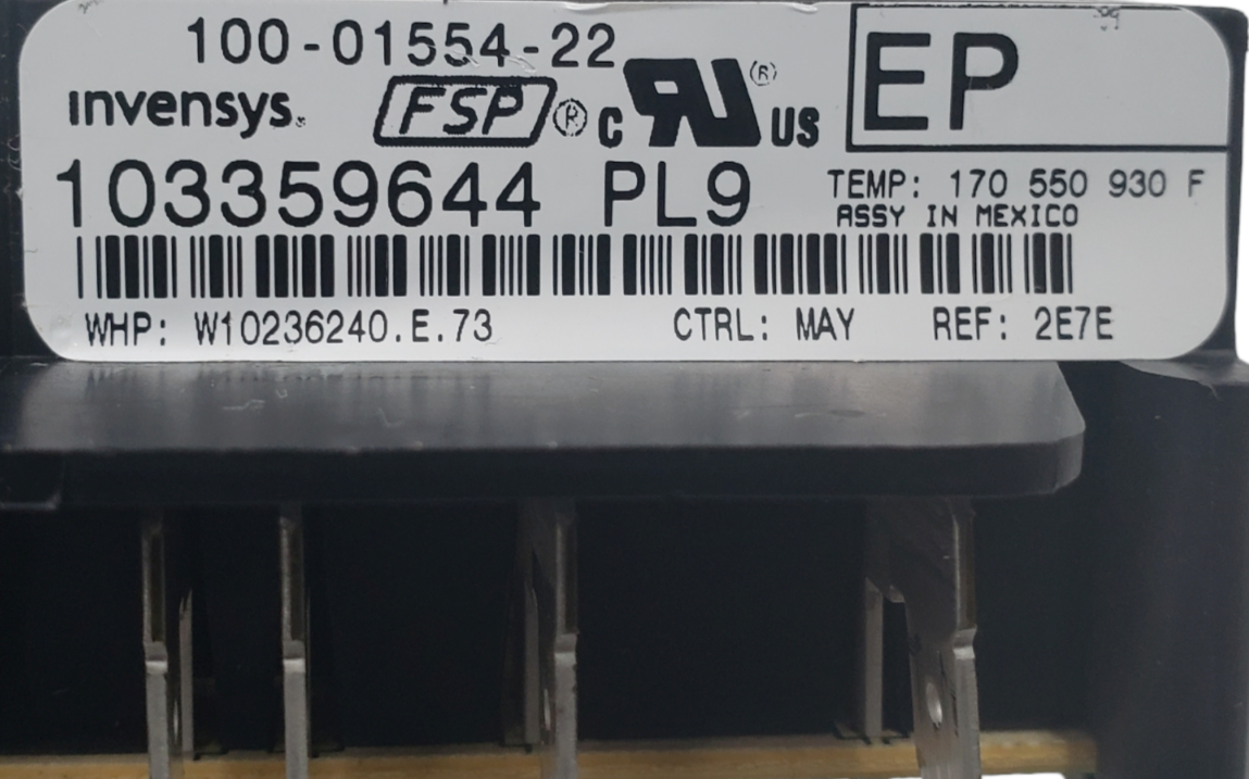 Genuine Whirlpool Range Control Board W10236240 Same Day Ship & 60 Days Warranty