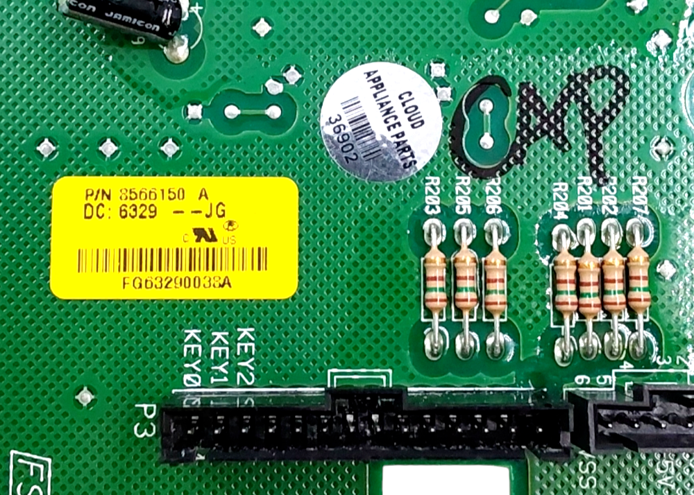 Genuine Whirlpool Dryer Control Board 8566150 Same Day Ship & 60 Days Warranty**
