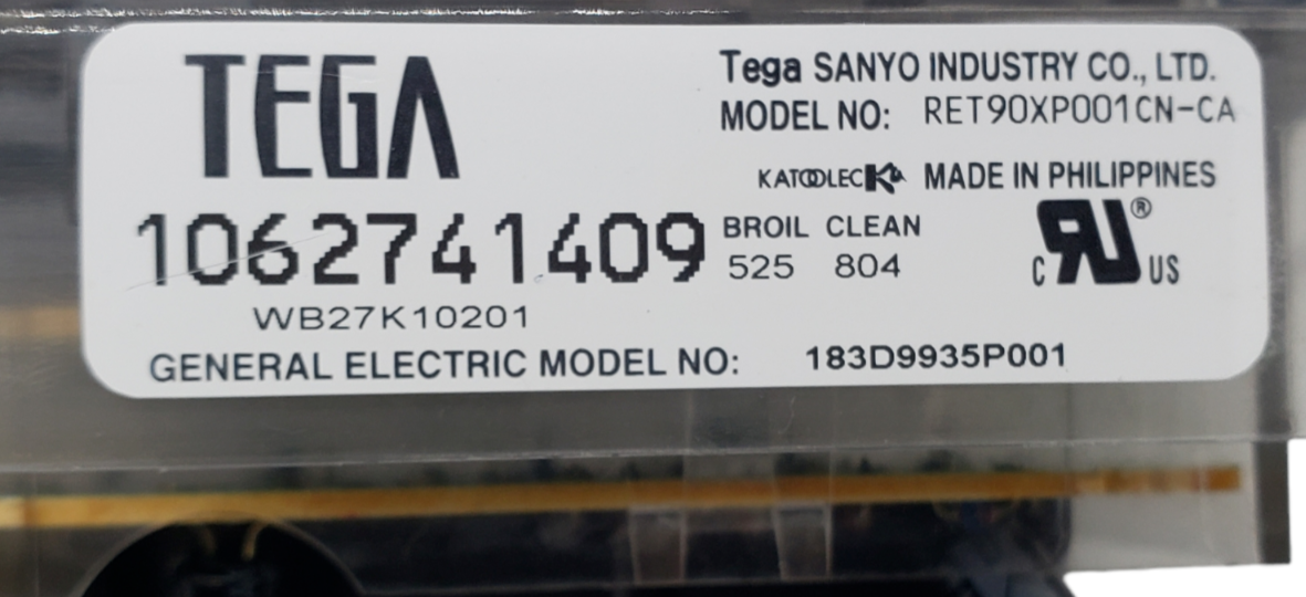 Genuine GE Oven Control Board 183D9935P001 *Same Day Shipping & 60 Days Warranty
