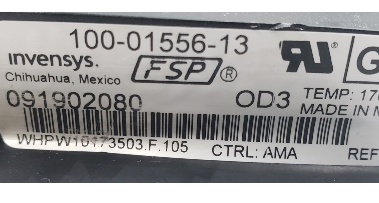 Genuine Whirlpool Range Control Board W10173503 Same Day Ship & 60 Days Warranty