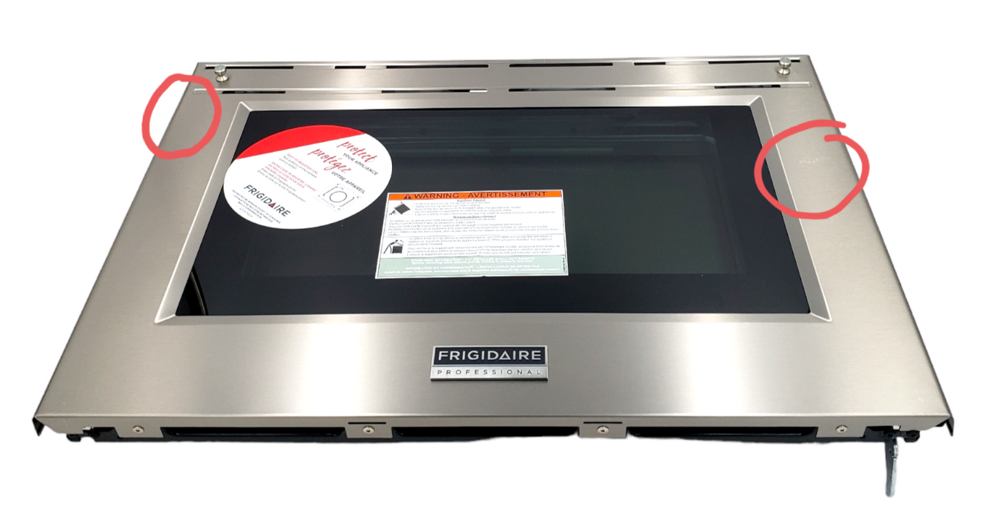 New Frigidaire Range Assembly Door 316433617  *Same Day Ship & 60 Days Warranty*