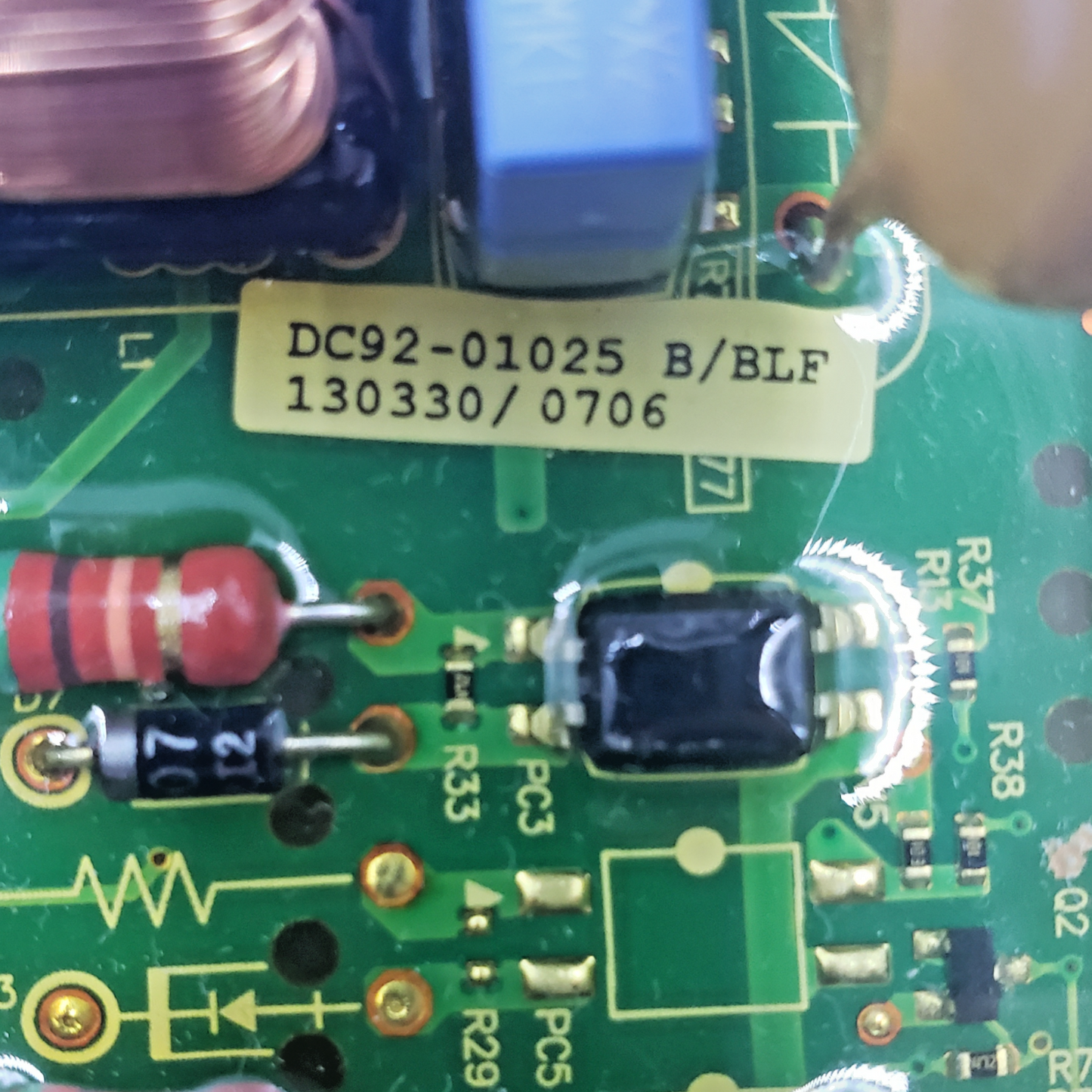 Genuine Samsung Dryer Control Board DC92-01025B Same Day Ship & 60 Days Warranty