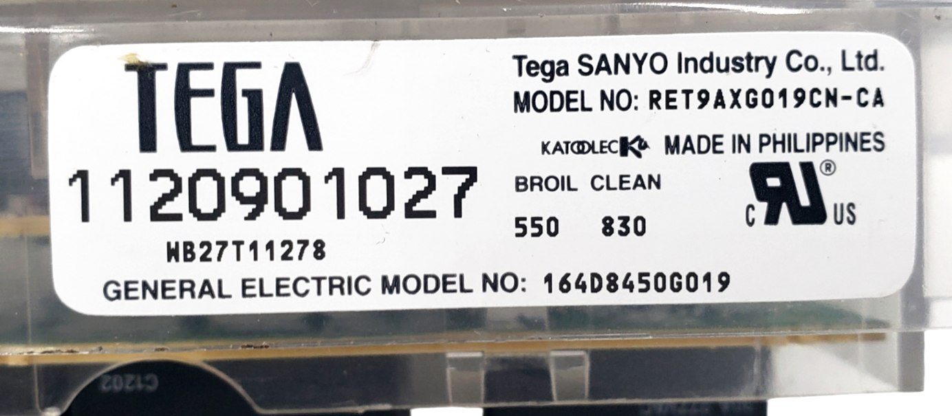 Genuine GE Oven Control Board 164D8450G019 Same Day Shipping & 60 Days Warranty*