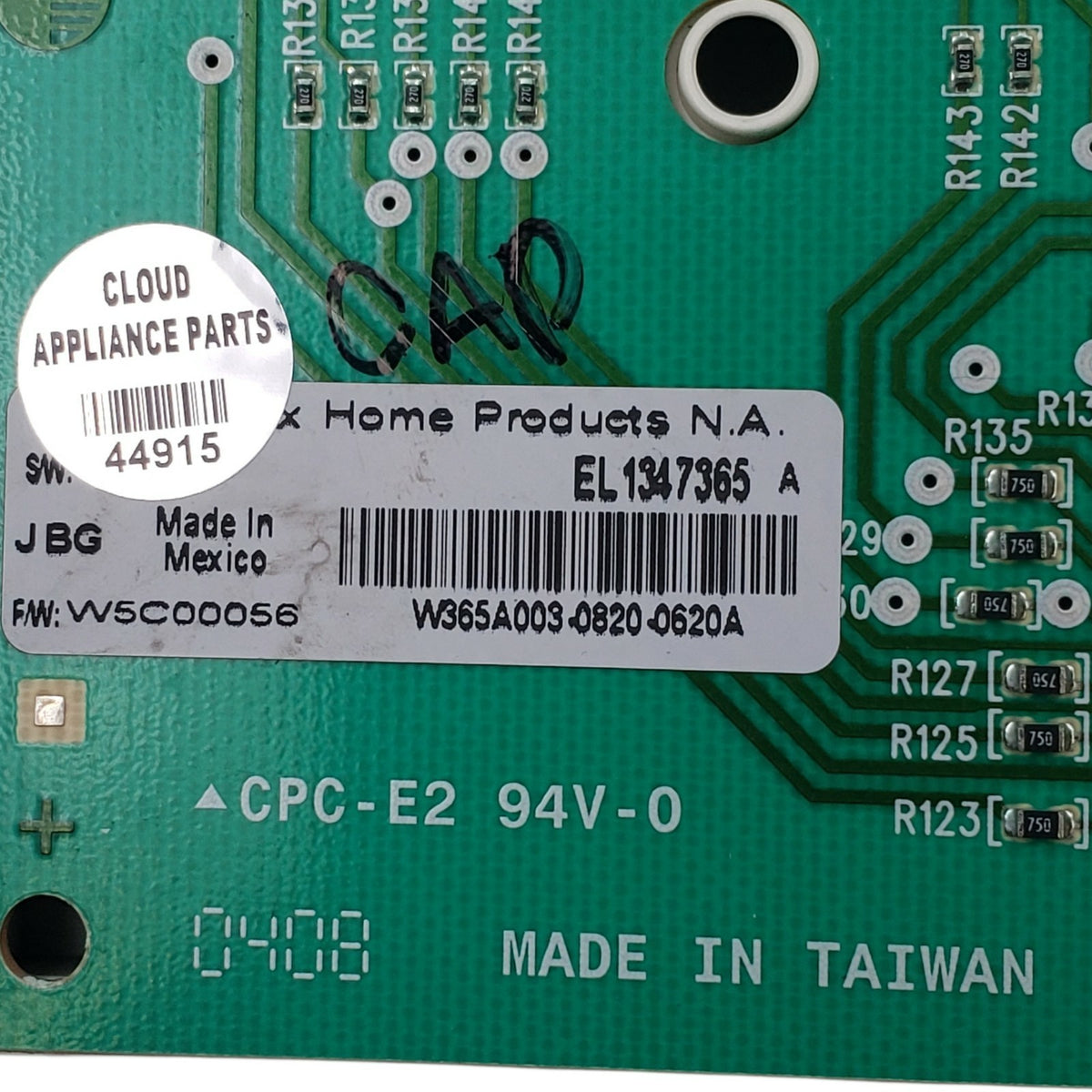 Frigidaire OEM Washer Control Board 134848260 *Same Day Ship & 60 Days Warranty*